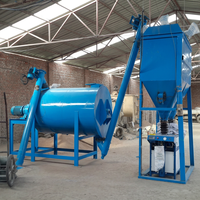 Usine de mélange automatique d'adhésif pour carrelage 2026 et ligne de production de mortier sec pour enduit mural avec boîte de vitesses