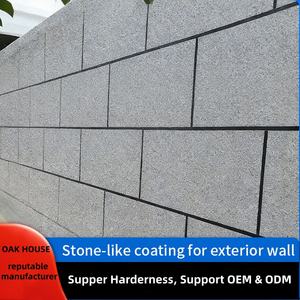 Peinture Murale Effet <span class=keywords><strong>Pierre</strong></span> Mala Colorée Oakhouse Manufacture – Enduit Anti-Rayures Intérieur/Extérieur – Revêtement Mural en Porcelaine Cristalline Texturée Effet Marbre Artistique - Product Image 1