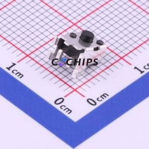 TS-1043-A1B3-D2 Tactile Switch SMD Switch Single Pole Single Throw Round Button 2.5N Horizontal Mount - Product Image 1