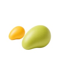 Blocs de construction à changement de température, Balle mango faite à la main, Jouet musical à rebond lent anti-stress, Jouet à presser