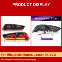 Luces Traseras J ONE para Mitsubishi Motors Lancer EX EVO 2009-2019, Luces Traseras LED para Lancer Ex