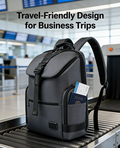 <span class=keywords><strong>Mochila</strong></span> para Portátil Personalizada con Logotipo, Bajo MOQ, al por Mayor, Impermeable, para Viajes, para Hombre, OEM/ODM, con Carga USB, para el Trabajo, 2026 - Product Image 4
