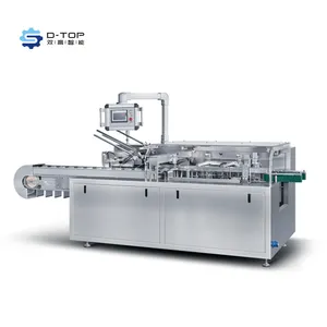 Cápsula de tableta Horizontal completamente automática de alta velocidad, caja de blíster, tubo de botella, máquina de encuadernación, máquina de embalaje de cartón eléctrica