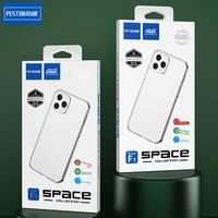 Coque de téléphone portable transparente anti-chute avec coussin d'air moulé par injection pour modèles F1 14/15 Pro Max/XR
