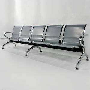 Chaises d'attente commerciales pour bureaux, aéroports, banques, salons, sièges 5 places, chaises de réception pour hôpitaux et salles d'attente - Product Image 2