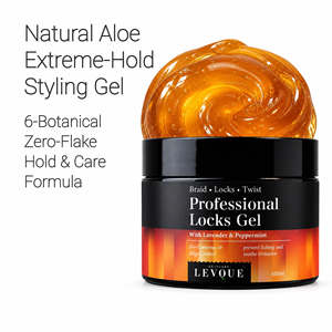 Gel Coiffant OEM Marque Privée pour Tresses, Locs, Twists, Cornrows – Ingrédients Naturels Lavande, Menthe Poivrée, Arbre à Thé – Gel pour Tresses - Product Image 1