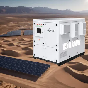 100kW 150kWh Energia Limpa Renovável Bateria Híbrida Sistemas de Armazenamento de Energia (BESS) para mineração e indústria remota no deserto