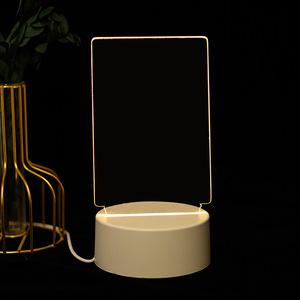 3D trẻ em sáng tạo USB-Powered <span class=keywords><strong>Led</strong></span> Bàn đèn DIY chữ viết tay vẽ Acrylic bảng tin ánh sáng ban đêm cho trẻ em - Product Image 5