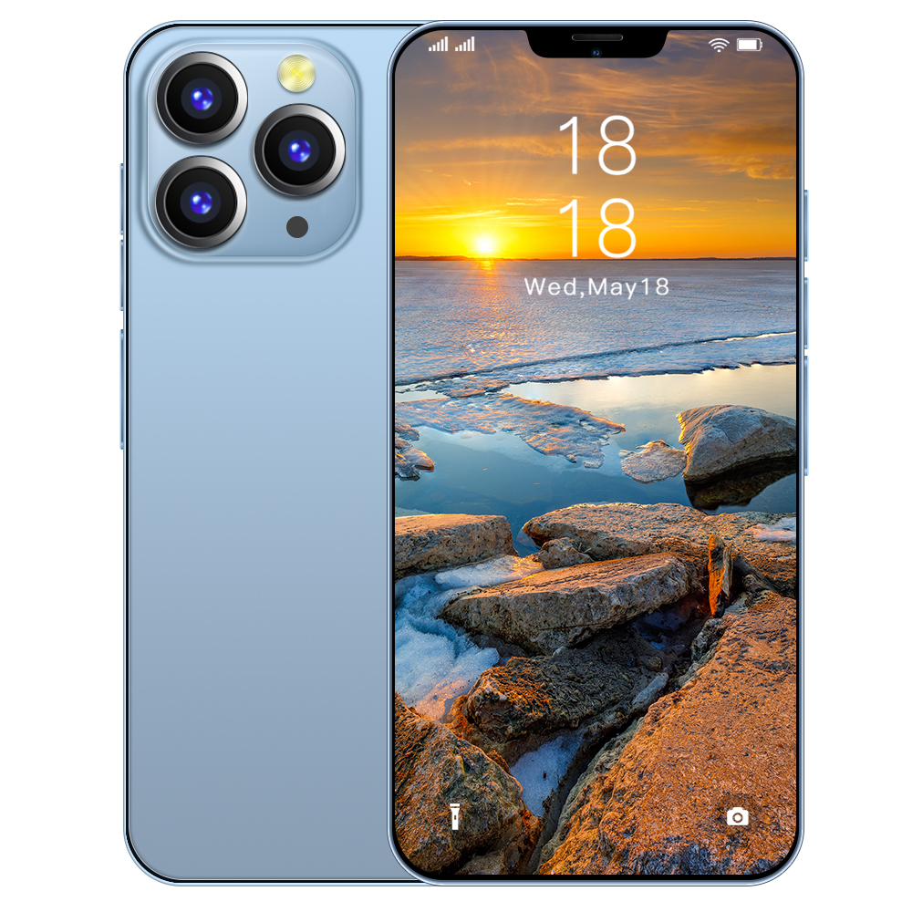Мобильный телефон PHONE13 PRO MAX, 16 ГБ + 512 Гб, 6,7 дюйма, I13 PRO MAX, полный дисплей, Android 11, мобильный сотовый телефон, игровые телефоны на Android
