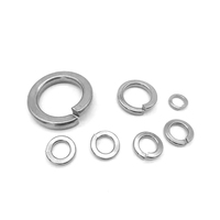 Manufacturer 304 stainless steel spring washer M8 Stock fastener custom Free samples
