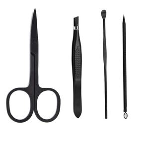 Professional 16 in 1 Stainless Steel Manicure & Pedicure Kit with Eco Friendly Beauty <b>Instruments</b> Set with Leather <b>Case</b> - Product Image 5