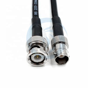 ขายส่งจากโรงงาน สายต่อขยาย RF RG223 หัวต่อ BNC Q9 ตัวผู้ ถึง BNC ตัวเมีย 0-6GHz 50โอห์ม พร้อมประกอบ ราคาถูก - Product Image 2