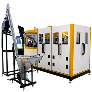 Fabrikant Op Maat Gemaakte Volautomatische 4-Cavity High-Speed Servofles Blaasmachine