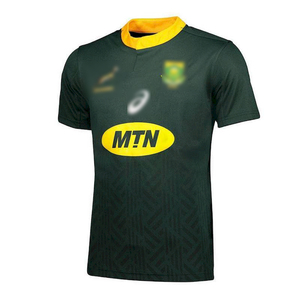 Maillot de <span class=keywords><strong>rugby</strong></span> personnalisé à manches courtes 100 % polyester, motif original, séchage rapide, respirant, grandes tailles, uniforme d'équipe en gros pour hommes - Product Image 3