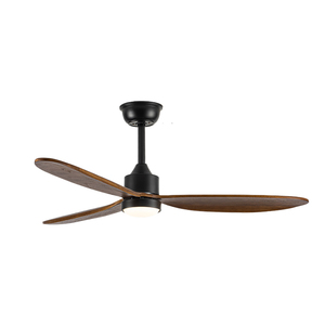 OEM/ODM 52 Inch 110V 220V Modern Classic Design Hot Sale Solid Wood Ceiling Fan with LED <b>Lighting</b> <b>Remote</b> Control Reversible - Product Image 5