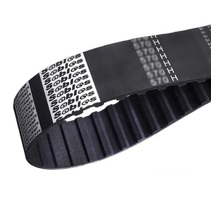 KML 190H 38 gigi 12.7mm gigi trapezoid Neoprene Industri Timing <span class=keywords><strong>Drive</strong></span> sabuk gergaji karet sinkron OEM - Product Image 1