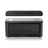 Diffuseur d'arômes ultrasonique portable en plastique à marque privée, 6 lumières LED à changement de couleur, réservoir de 250 ml, alimentation USB, pour hôtel