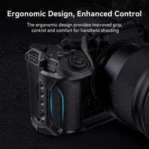 Kit de Jaula Black Mamba de Smallrig para <span class=keywords><strong>Panasonic</strong></span> LUMIX G9 II / <span class=keywords><strong>S5</strong></span> II / <span class=keywords><strong>S5</strong></span> IIX con Asa Superior, Abrazadera para Cable, Jaula para Cámara 4024 - Product Image 5