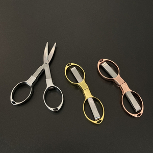Chất lượng cao 2CR13 thép không gỉ di động đi du lịch công cụ cắt mini Pocket Folding <span class=keywords><strong>Scissor</strong></span> - Product Image 5