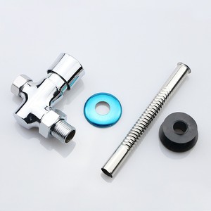 alloy brass vertical urinal <b>flush</b> valve exposed urinal valve public <b>toilet</b> <b>with</b> <b>button</b> delay function, excellent performance - Product Image 1