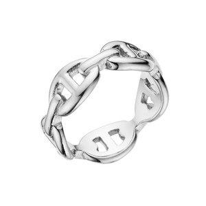 2025 Anel De Luxo De Alta Precisão Ouro Amor Porco Nariz Completo Diamante Zircão High-End Feminino Ins Full Zircon Diamante Fasion Anéis - Product Image 1