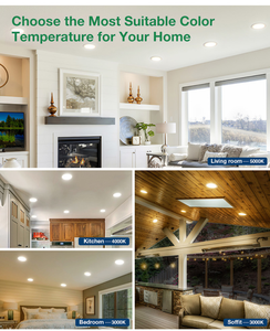 Trong nhà ánh sáng 0-10V Dimmable 6inch 12 watts CCT lựa chọn trần ánh sáng lịch thi đấu tường chuyển đổi LED nồi ánh sáng - Product Image 5