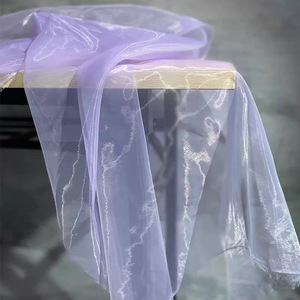 Tela Transparente Fluida <span class=keywords><strong>de</strong></span> Tul Brillante Color <span class=keywords><strong>Agua</strong></span> Blanca para Decoración <span class=keywords><strong>de</strong></span> Escenarios <span class=keywords><strong>de</strong></span> Boda y Exhibiciones - Product Image 4
