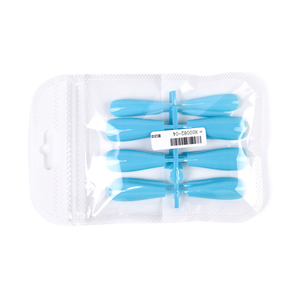 Uñas postizas acrílicas al por mayor con patrón estilo francés, puntas de uñas ABS medianas tipo ataúd, uñas postizas de cobertura completa, proveedor de uñas artificiales. - Product Image 3