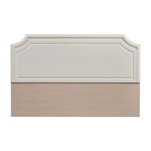 Ensemble <span class=keywords><strong>de</strong></span> meubles <span class=keywords><strong>de</strong></span> chambre à coucher modernes en <span class=keywords><strong>bois</strong></span> <span class=keywords><strong>blanc</strong></span> et noyer Tête <span class=keywords><strong>de</strong></span> <span class=keywords><strong>lit</strong></span> dure robuste et durable Vente directe d'usine pour adultes - Product Image 3