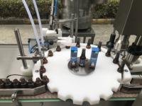 Dropper Vulmachine Dubbele Hoofd Zuiger Pomp Dropper Fles Roterende 30Ml 1Oz Hennep Olie Vullen En Afdekken Machine