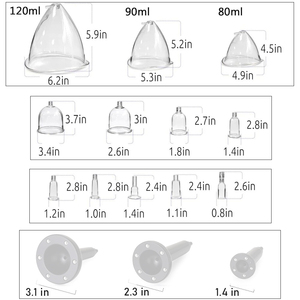 Kolumbia nische Butt Lifting Maschine Vakuum Brust vergrößerung Schröpfen Therapie Butt und Boob Lift Massage gerät Form - Product Image 3