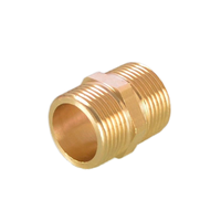 Personnalisé tout hexagone mâle forgé égal réducteur raccord laiton gazole Pex connecteur tuyau plein cuivre accessoires de plomberie
