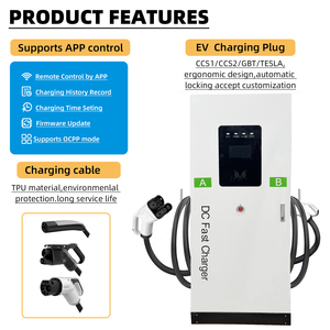 Deedian 120KW/160KW CCS EV DC ชาร์จเร็วได้รับการรับรอง CE จัดอันดับ IP54พร้อมสายชาร์จไฟฟ้าในรถยนต์5เมตร - Product Image 3