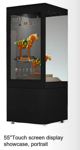Vitrine numérique multimédia interactive pour exposition d'objets, écran tactile, contrôle de l'humidité, musée - Product Image 3