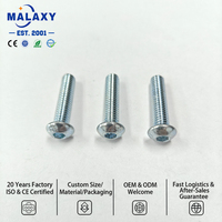 Vis à tête fraisée hexagonale DIN912 en acier inoxydable et acier allié, fourniture en vrac OEM, directement de l'usine Malaxy