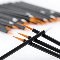 Lot de 50 pinceaux à eyeliner jetables, outils de maquillage imperméables, outils d'extension de cils, pinceaux à eyeliner à usage unique