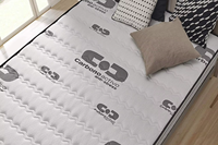 Vakuumverpackte Hochwertige Matratzen Taschenfederkern Hochdichte Gel-Memory-Foam Hotelbett-Matratze Latex Mit Natürlichem Modernem Design