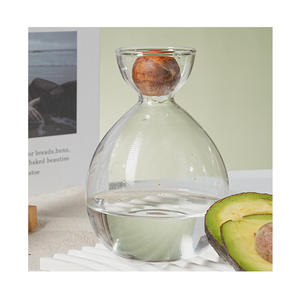 <span class=keywords><strong>Vase</strong></span> de propagation d'<span class=keywords><strong>avocat</strong></span> en verre, démarreur de plantes d'<span class=keywords><strong>avocat</strong></span>, <span class=keywords><strong>vase</strong></span> en verre transparent - Product Image 2