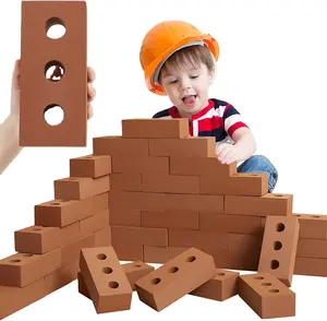 Blocs de Construction en brique de mousse taille réelle grande brique blocs de Construction en mousse jouet bloc d'empilage