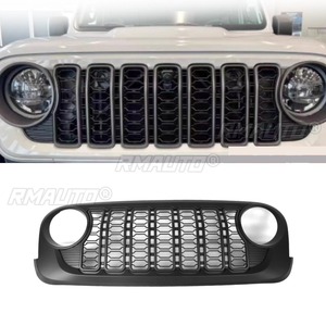 Parrilla Delantera para Auto, Parrilla Frontal para Jeep JK Wrangler 2007-2017, Kit de Carrocería, Accesorios para Auto - Product Image 1