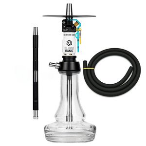 Moderna <span class=keywords><strong>Cachimba</strong></span> Metálica Estilo <span class=keywords><strong>Granada</strong></span> de Humo Rusa, Set de Regalo, <span class=keywords><strong>Cachimba</strong></span> de Acero Inoxidable de un Solo Tubo con Botella de Vidrio - Product Image 1