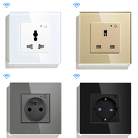 Prise murale intelligente avec prise en charge USB Type-C WiFi/Zigbee/HomeKit/Tuya App/Smart Home