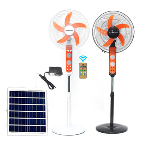 Ventilateur solaire domestique SF-300 de 16 pouces, réglable en hauteur, à grand angle, haute efficacité, avec batterie, pour l'extérieur, fabrication OEM - Product Image 5
