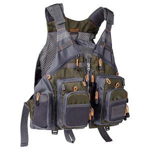 Sac de pêche unisexe réglable, léger, portable, multi-poches, imperméable et durable, fabriqué en Oxford, pour la pêche. - Product Image 1