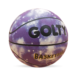 Ballon de basket GOLTY GBL-3054 Taille 7 Poids 580-650G et Circonférence 750-780MM avec cuir PU luminescent Bola Basket Ballon de basket laminé - Product Image 3