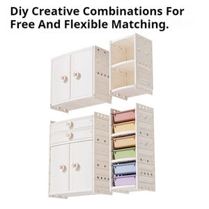 Meuble de rangement multi-niveaux pour enfants, organiseur de cartable, ensemble de meubles pour chambre de bébé - Product Image 6