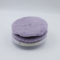 Buffing King produit en grande série des disques en laine violette de 6 pouces, spécifiquement conçus pour le prétraitement du revêtement céramique des voitures neuves.