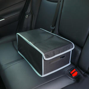 Organizador para Asiento Trasero de Coche, Caja de Almacenamiento Impermeable de Tela de 12.3L con Asa para Asiento Trasero - Product Image 1