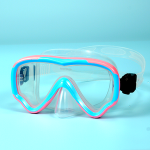 MASK400 Set de Máscara de Natación para Niños, Gafas de Buceo con Tubo de Respiración, Venta al por Mayor de Fábrica, Vidrio Templado - Product Image 4