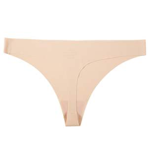 ثونغ لون واحد الملابس الداخلية مثير رغبة نقية المرأة الرياضية منخفضة الخصر سروال داخلي مثلث سراويل داخلية سلس تنفس - Product Image 4